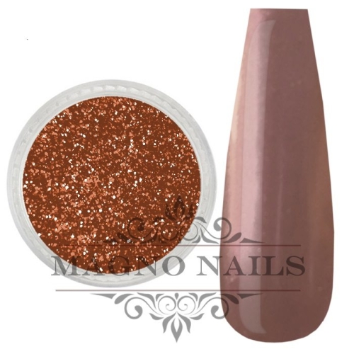Perlglanz Pigment -  Metallic Effekt - Light Brown Nageldesign Nägel Nailart Nails Nagelstudio